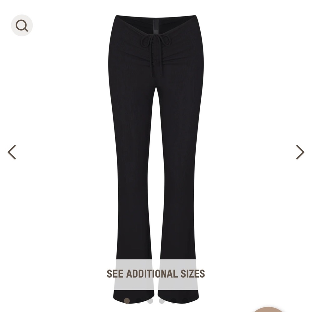 NWOT Skims soft lounge ruched pant